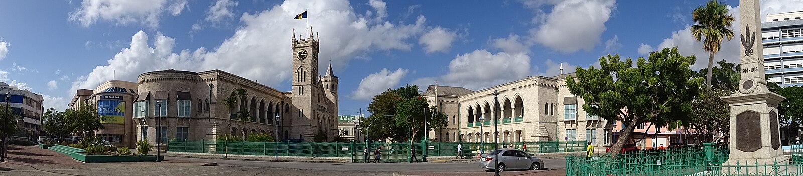 Parliament Buildings of Barbados in Bridgetown